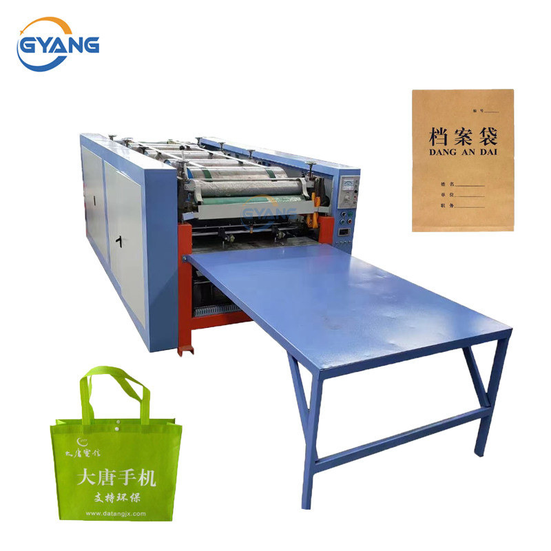 One Color Non Woven Bag Printer Food Bag Printing Machine For Plastic And Non Woven Bag