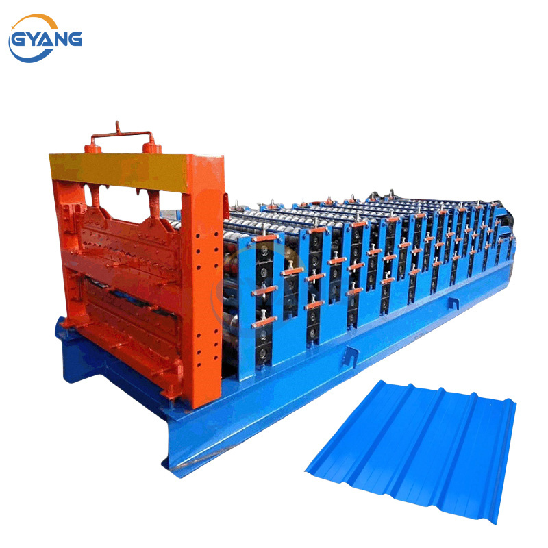 Roofing Sheet Making Machine Production Line Roll Forming Machine Steel Roof Tile Manufacturing Machine