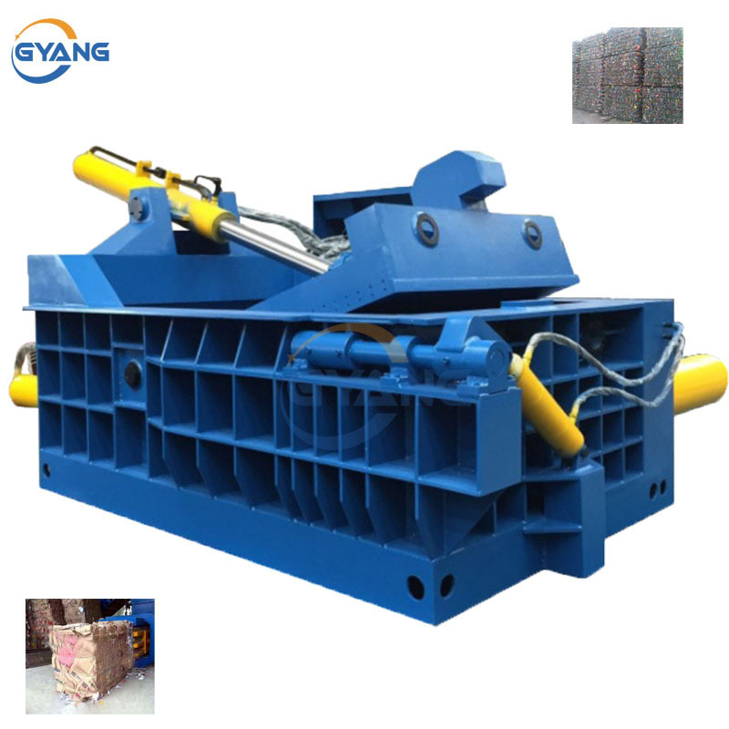 Hydraulic Horizontal Cardboard Baler Scrap Metal Recyclable Waste Baler Price