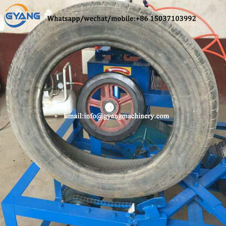 Waste Tire Strip Cutting Machine/Tire Ring Cutting Machine/Tire Bead Cutting Machine