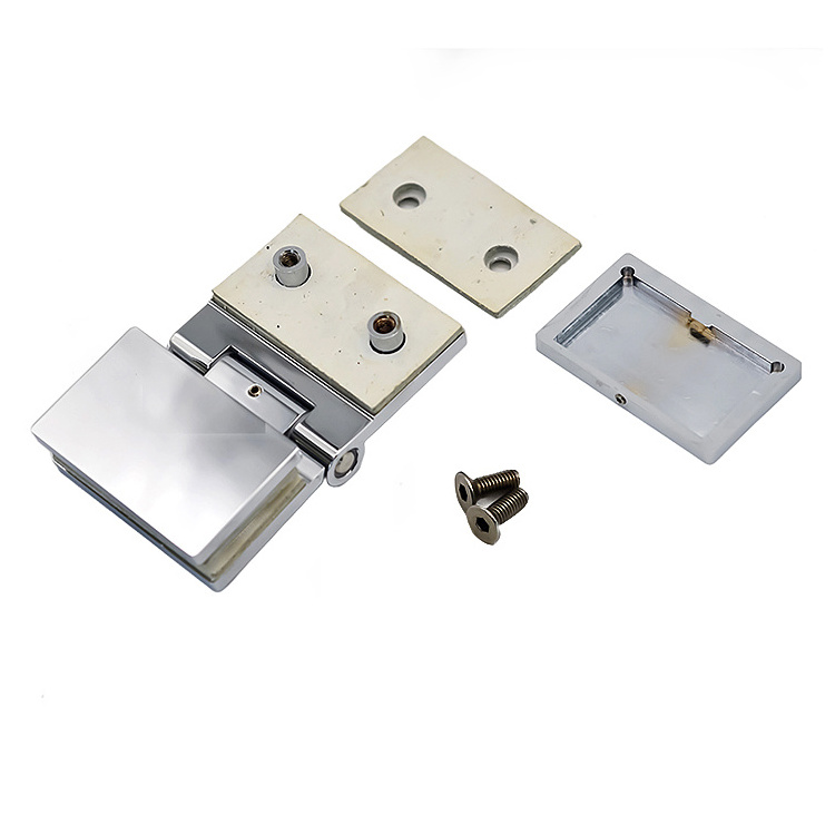 Free hinge Frameless Sliding Pull Push Glass Door hinges Best  Brass Shower Screen Door Hinge