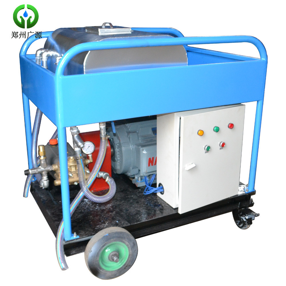 7250psi 500bar Rust Paint Remove High Pressure Water Sand Jet Blaster Cleaner Cleaning Machine