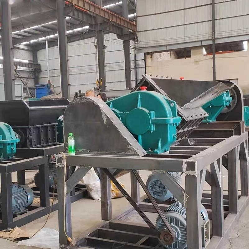 Tyre shredding machine waste Tyre Recycling Plant Old Tire Shredder Machine