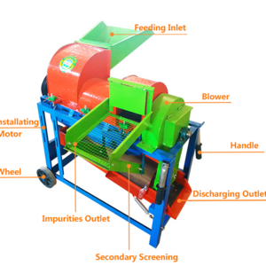 Indian thresher machine foot powered wheat thresher machine corn thresher and peeling machinery