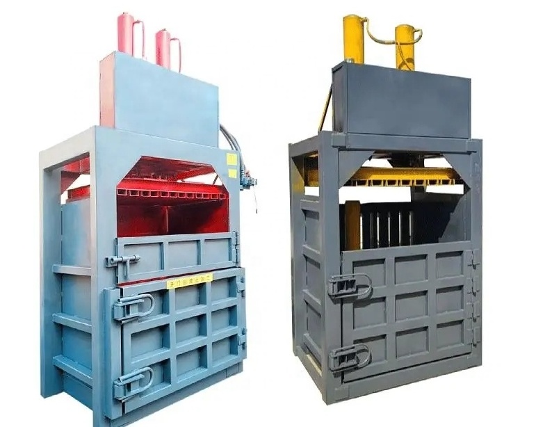 Industrial Baler Paper Press Machine Recycling Vertical Manual Waste Hydraulic Compactor Baler Carton Provided Plastico 650 GYBF