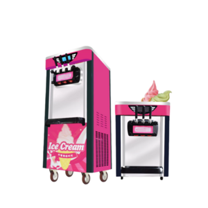 Swirl Freeze Maker Making Ice-cream Machine Icream American Spaghetti Italian Ice Cream Machinery Machines For Ice Cream Shops