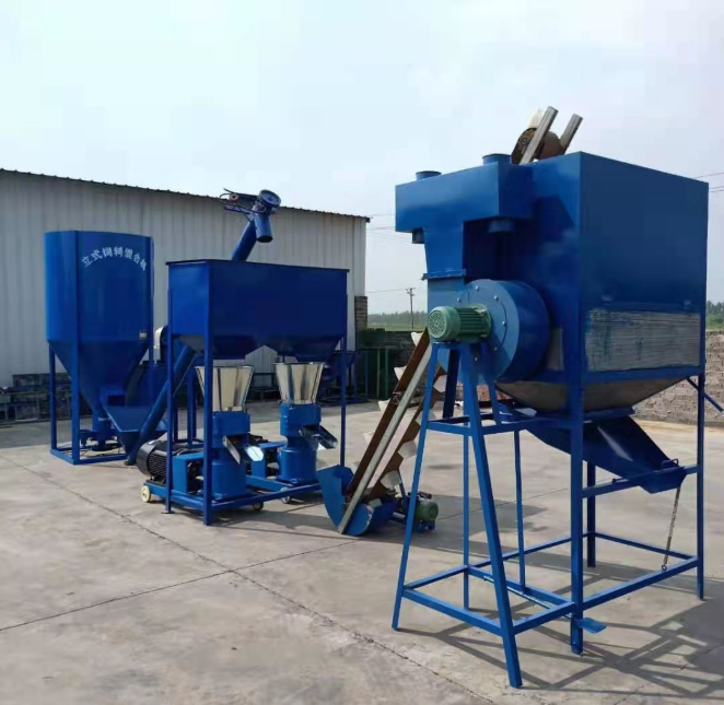 pakistan poultry mixer and pellet machine for animal feed chicken feed pellet