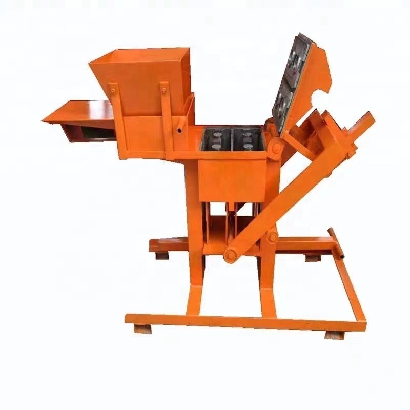 China Brand small industry brick making machine QMR2-40 Manual Cement Brick machine