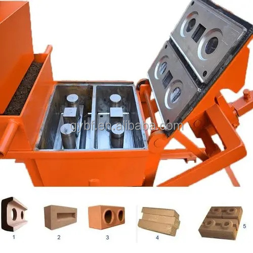 Lowest Price Interlock Block Mold XM2-40 Clay Bricks Making Machine in Philippine