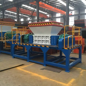 Tyre shredding machine waste Tyre Recycling Plant Old Tire Shredder Machine