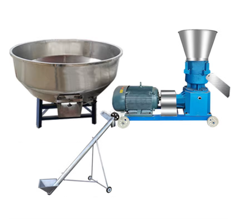 Pelletizer machine for rabbit food  feed pellet granulator machine production line  feed pellet manufacturing equipment