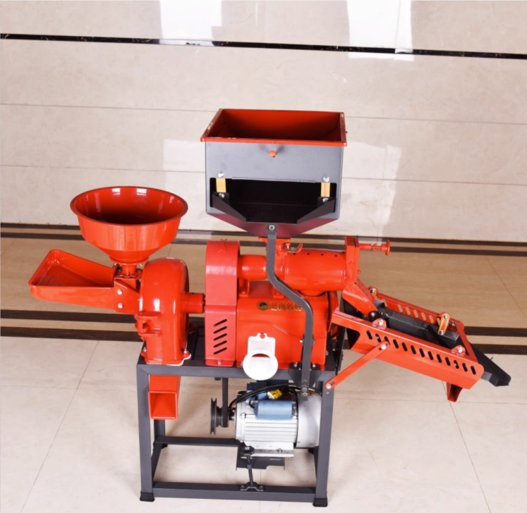 Auto Mini rice mill business Rice Flour Grinding Machine Rice Milling Machine