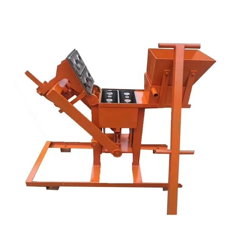 China Brand small industry brick making machine QMR2-40 Manual Cement Brick machine