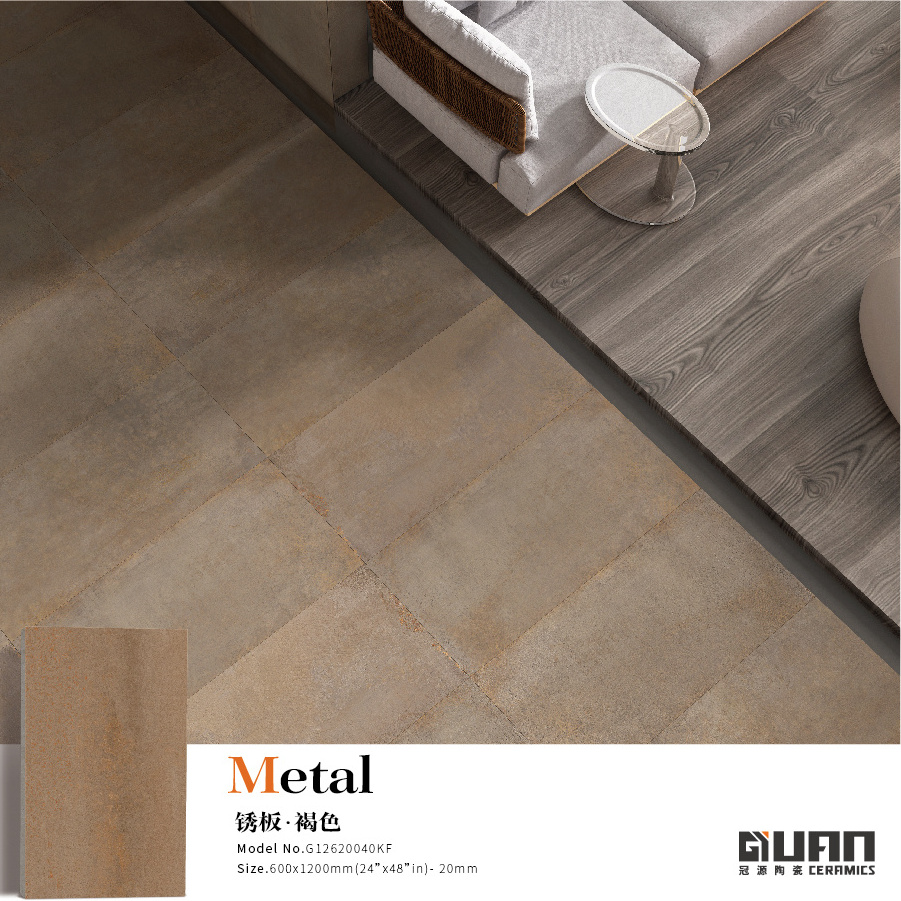 600x600 mm Glazed Rustic Tiles Ceramic Tile Rough Porcelain Outdoor Stone Antique Anti-slip Flooring Floor Tile