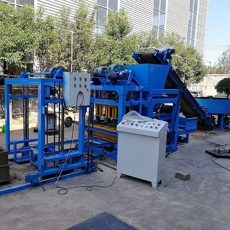 Brick Machine Replaceable Mold Various Patterns High Production Concrete Machinery Block Make Machine