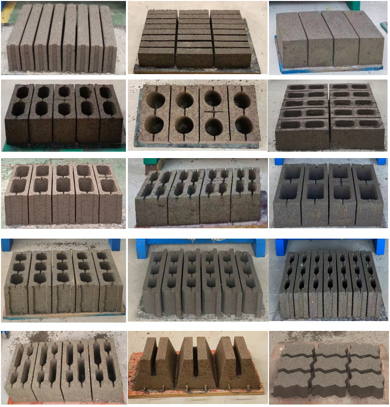 Manual Brick Making Machinery Best Selling In Africa Hollow Block Briks Making Machine Brick