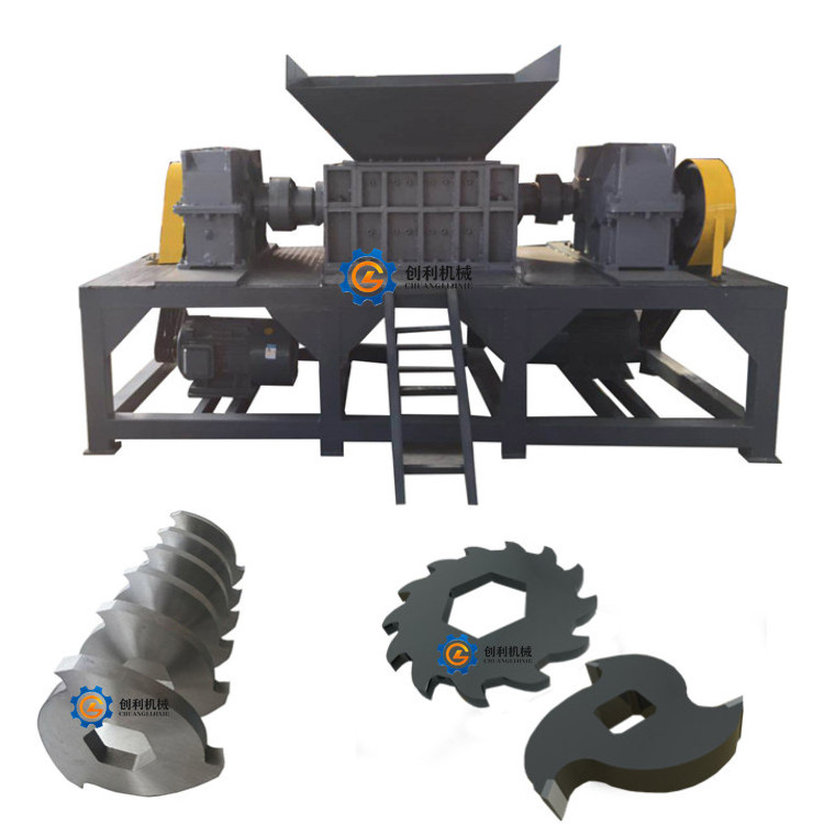 Different sizes small steel crusher shredding small metal shredder machine manufacturer price