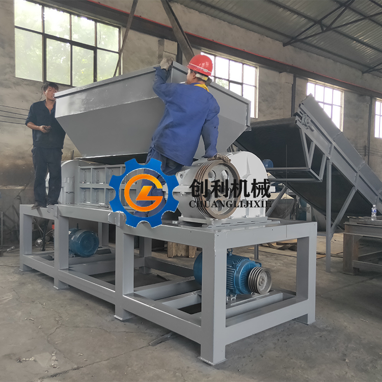 Plastic pet bottle shredder machinery waste eva foam recycling machine for sale