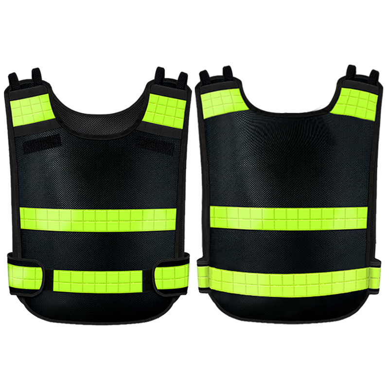 Security Vest Hi Vis Factory Professional Reflective Security Pockets Design Safety Outdoor Reflective Workwear Vest Customized