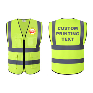 2020 fashion wholesale class 2 hi vis safety vest clothing bike motorcycle safety reflective vest