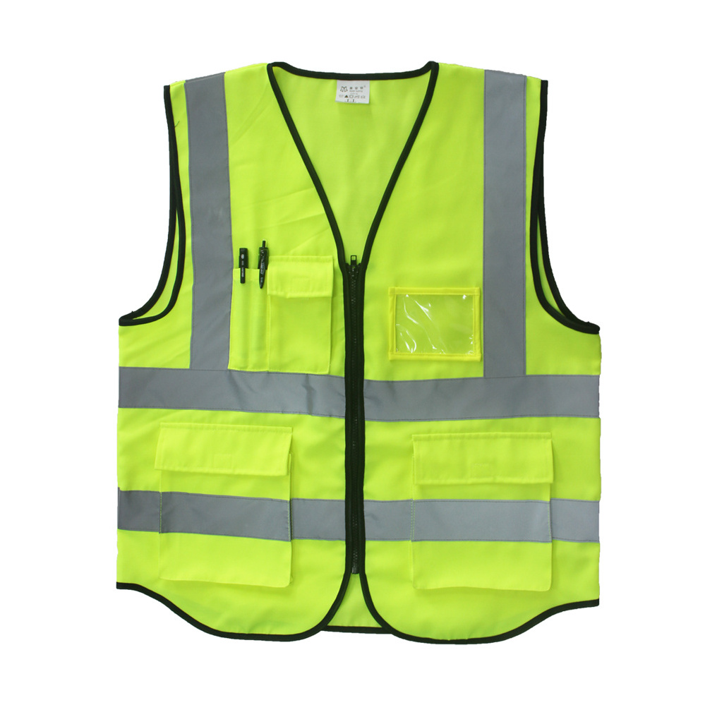 2020 fashion wholesale class 2 hi vis safety vest clothing bike motorcycle safety reflective vest