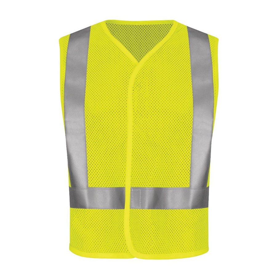 flame retardant Arc Rating ATPV 5.1-12 high visibility waistcoat, 5pt breakaway fr safety vest, fire resistant work safety vest