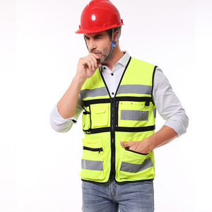 EN20471 HIGH VISIBILITY yellow orange blue green SECURITY WORK safty vest reflective safety vest