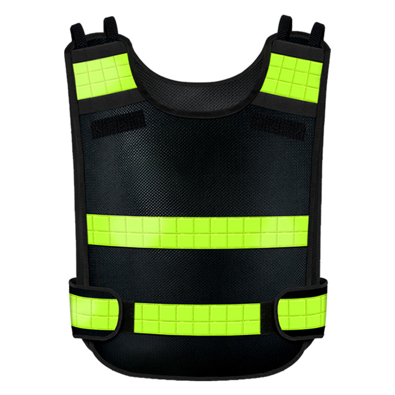 Security Vest Hi Vis Factory Professional Reflective Security Pockets Design Safety Outdoor Reflective Workwear Vest Customized