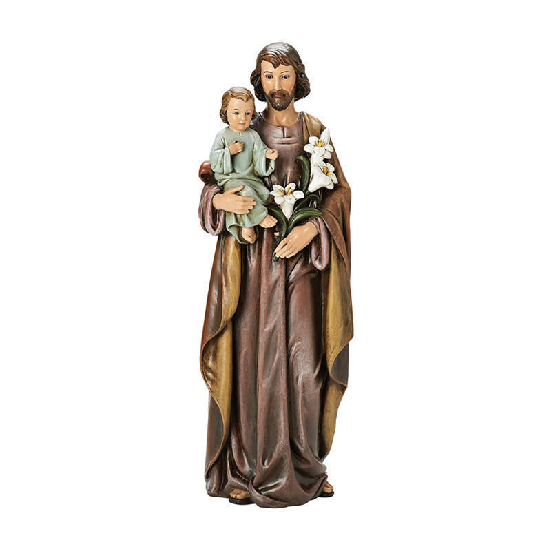 Custom Home Decorative Resin Jesus Statue with Children Catholic Religious Statue by Resin Crafts