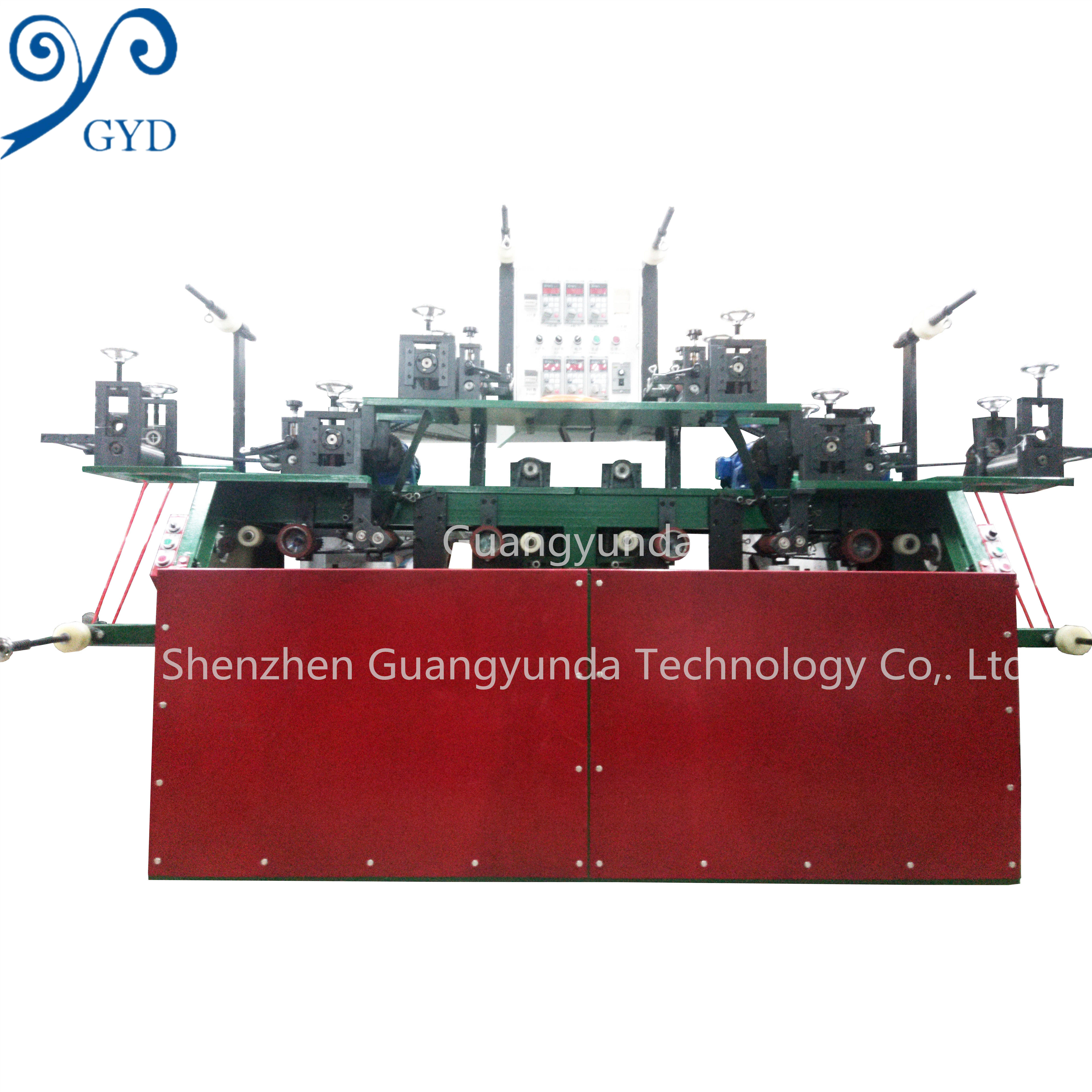 Automatic efficient christmas decoration glitter tinsel garland making machine