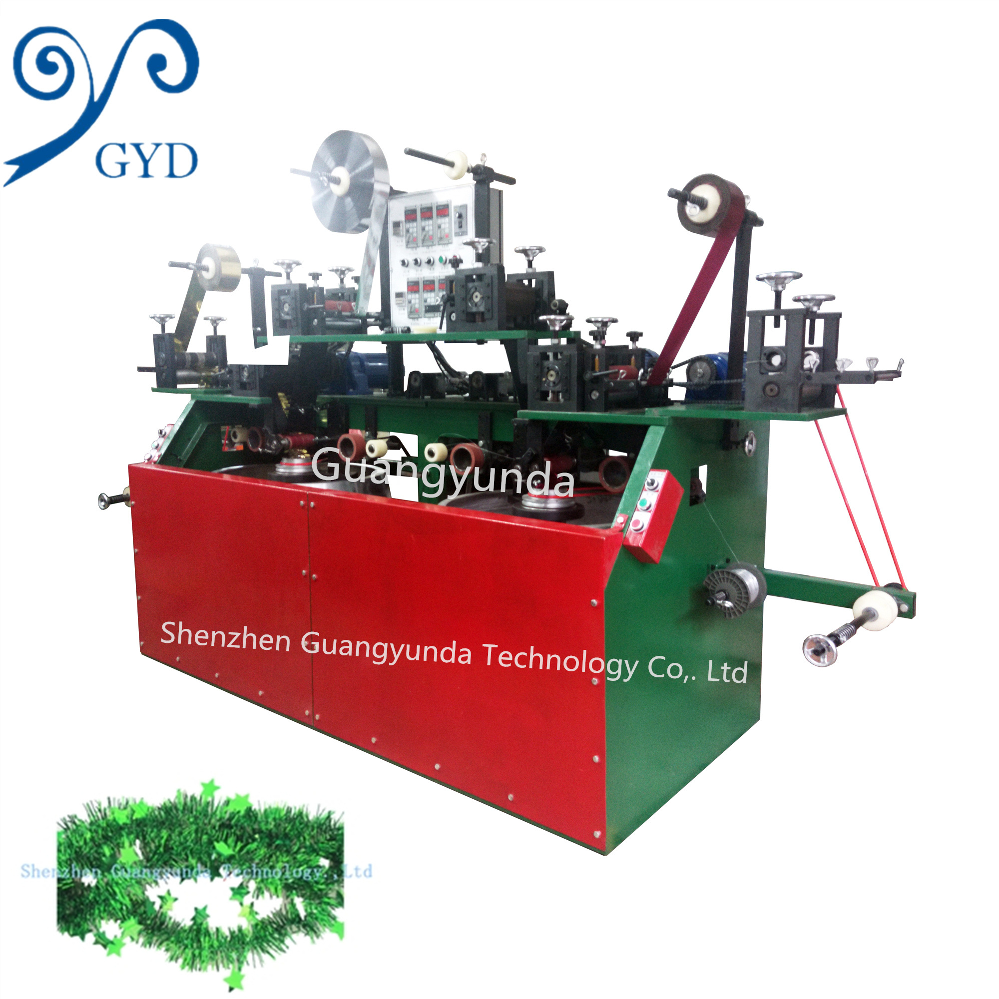 Madder machine  Decorative flowers and garlands making machine twisted hanging ornament machinery