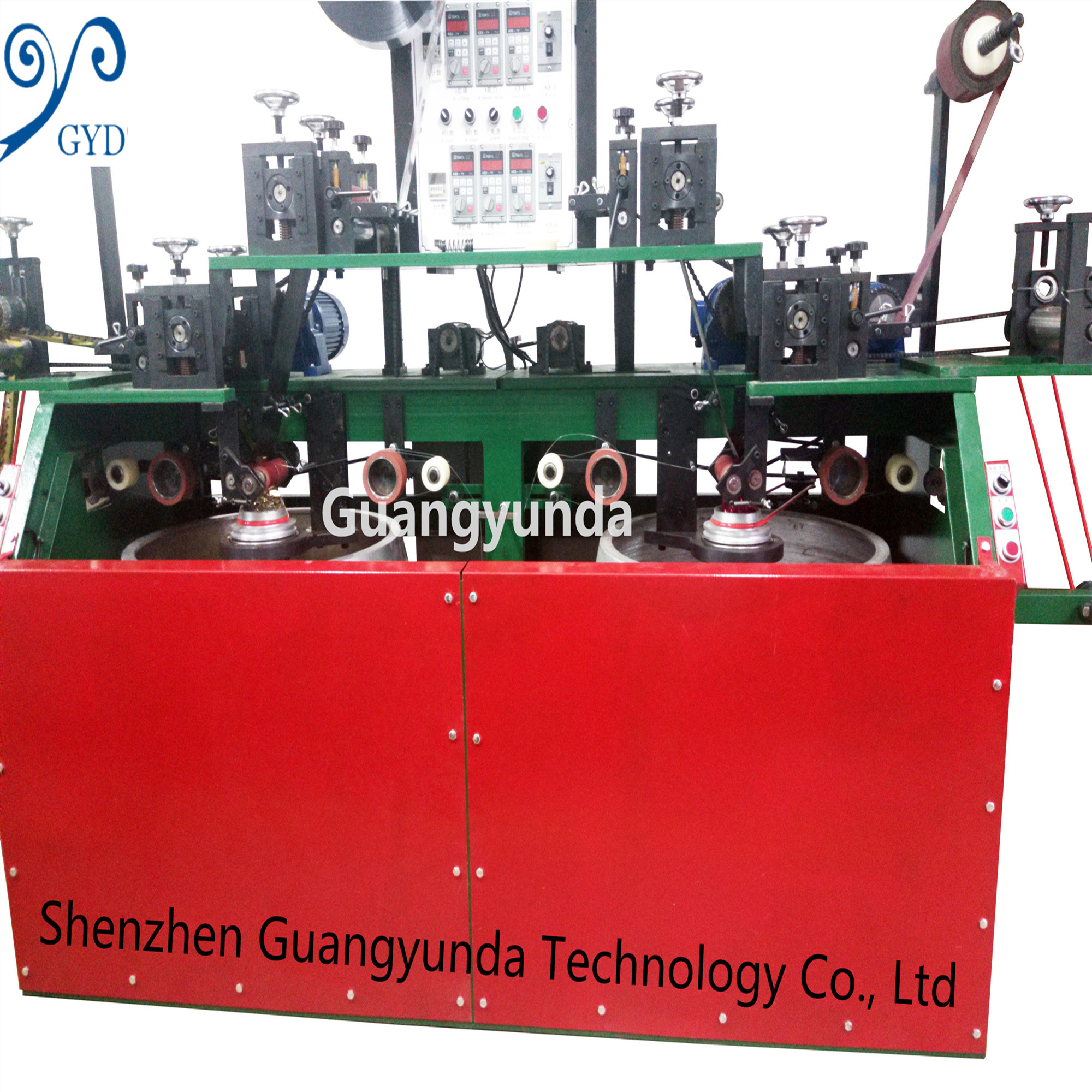 Weeding Party Decorative Tinsel Garland Making Machine Shining Flowers Ornament Machinery Packing Machine