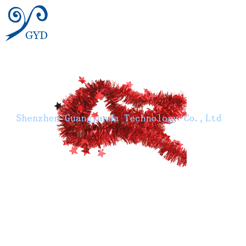 Christmas Decorative Shiny Tinsel Garland machine  Christmas Tree Hanging Decoration Ornament making machine