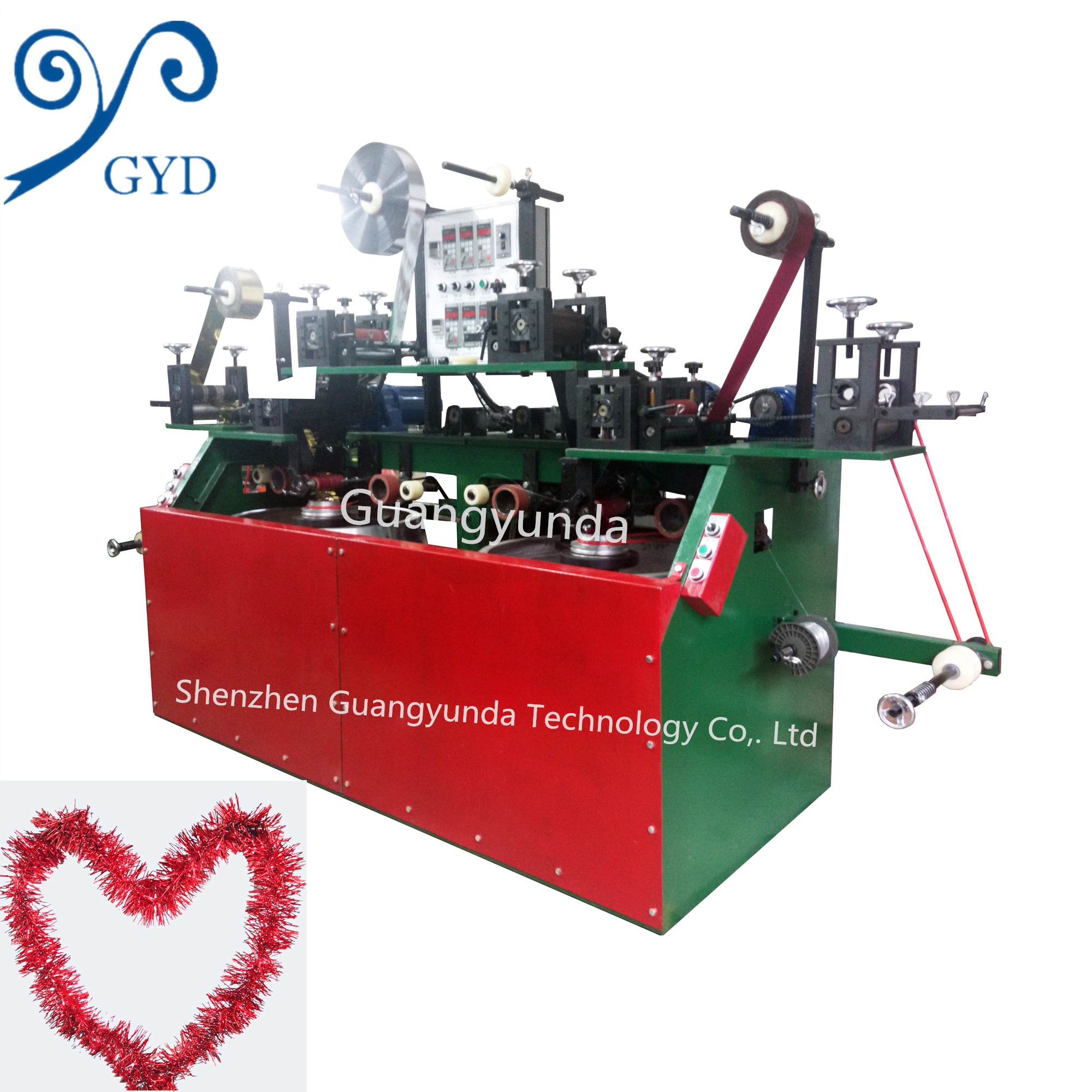 Madder machine  Decorative flowers and garlands making machine twisted hanging ornament machinery