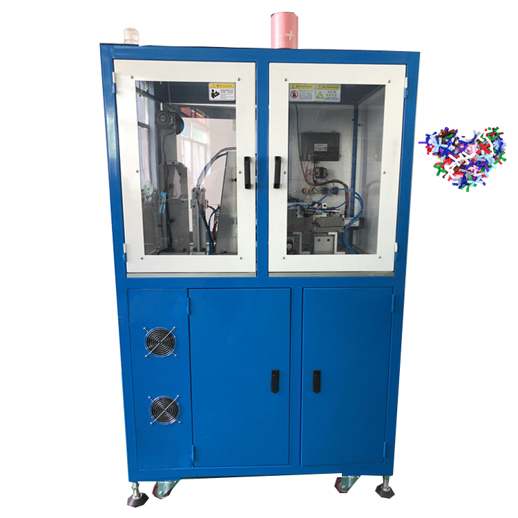 Factory direct selling automatic bow knot making machine Mini butterfly knot machine Underwear decorated bow knot machine