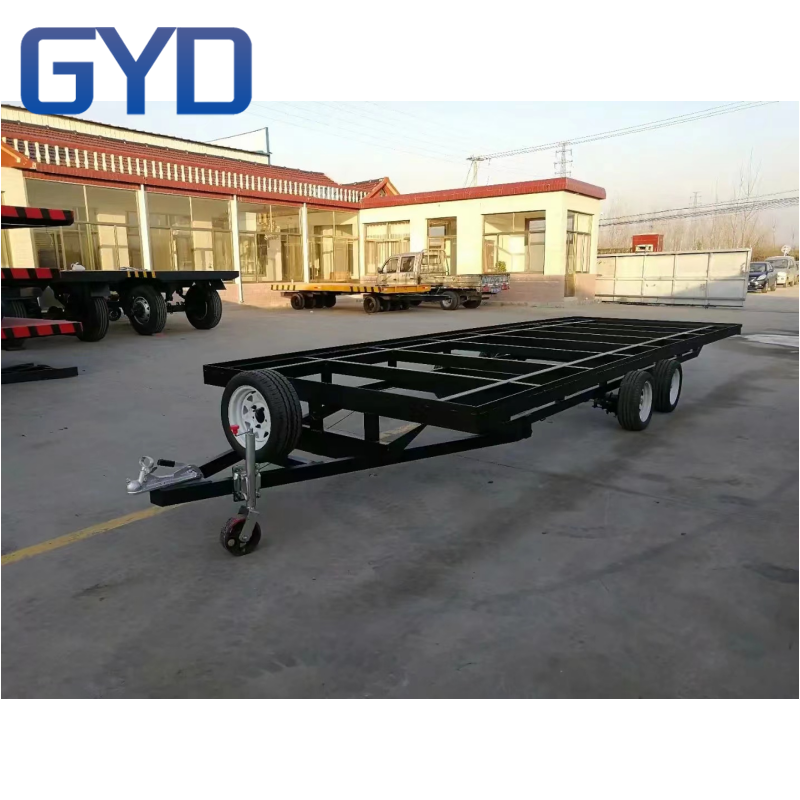 GYD steel frame trailer house mobile home trailer container tiny home on wheels