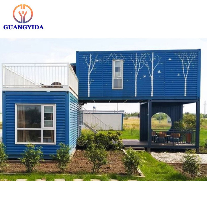 Steel Structure Building Portable Modular Prefab Prefabricated House Container Home Tiny Houses From China