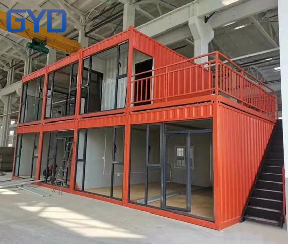 GYD insulated container house tiny home on trailer modular container house