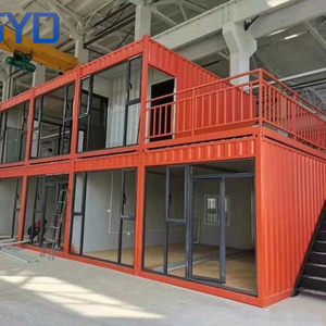 GYD insulated container house tiny home on trailer modular container house