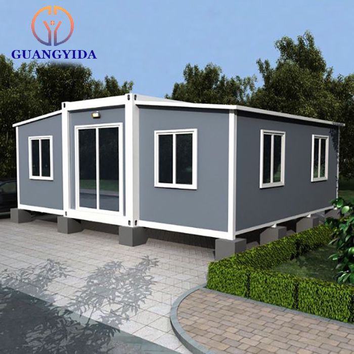 Manufacturer Supply Steel Structure Prefabricated Movable Prefab Portable Container House 40Ft Expandable Modular Homes