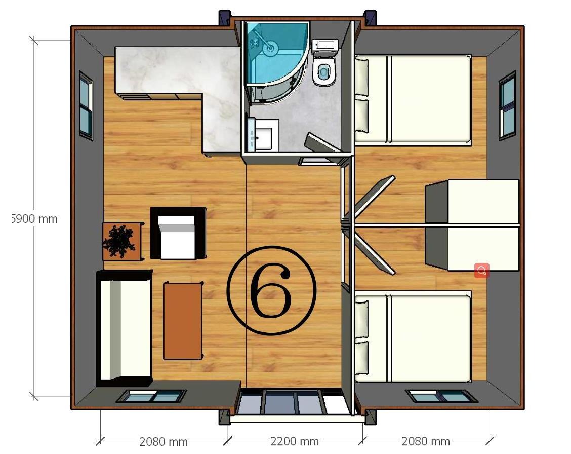 Manufacturer Supply Steel Structure Prefabricated Movable Prefab Portable Container House 40Ft Expandable Modular Homes