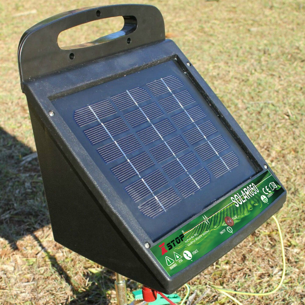 0.5J solar power electric fence energizer