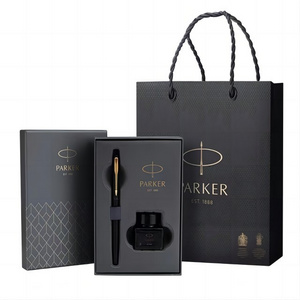 High Quality Classic Customized Packing Office Parker IM mix color business  Luxury Metal Fountain Pen with black gift box set