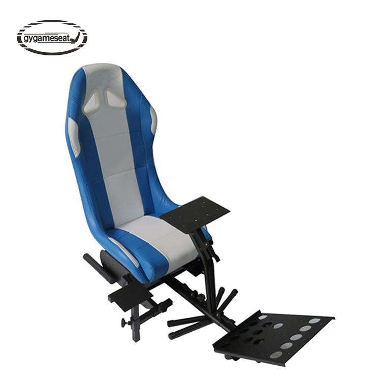 Racing Simulator Cockpit Blue Fits All Logitech G29 Thrustmaster Fanatec Wheels Compatible with PS4