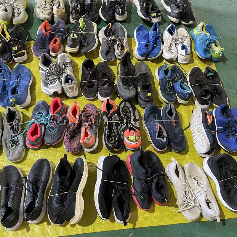 China Wholesale Top Grade Quality Mix Used Shoes Fashion Second Hand Men Sport Shoes in Stock