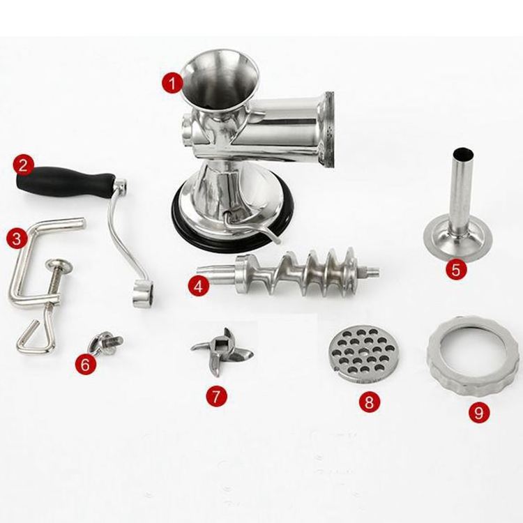 Small Manual Sausage Enema Mincer Meat Grinder Keema Meat And Bone Grinder Manual Meat Grinder