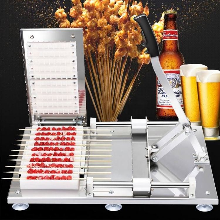 Skewer Grill Automatic BBQ Skewer Making Machine Skewers Stainless Steel