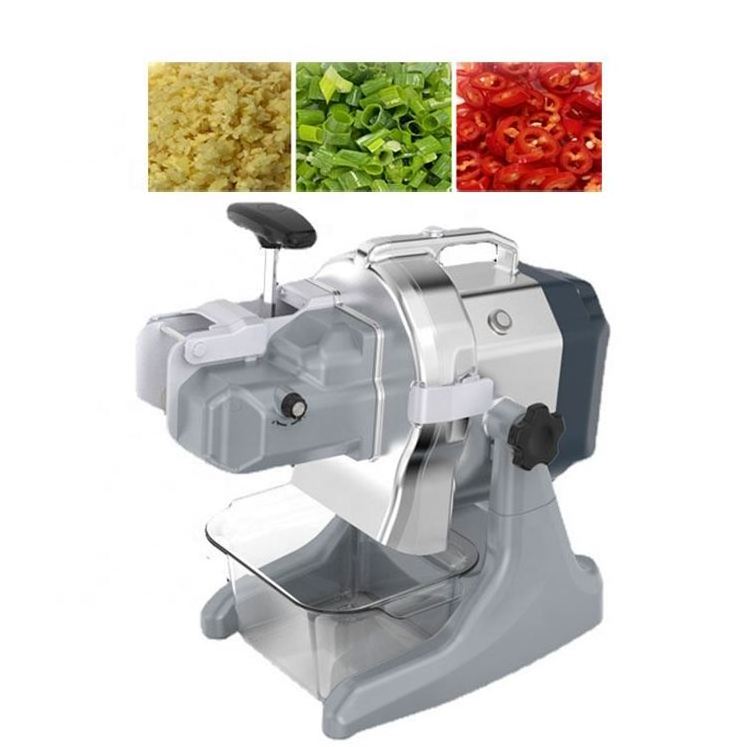 Electric Leafy Vegetable Celery Leek Spinach Green Onion Cabbage Cutter Slicer Shredder Cutting Machine