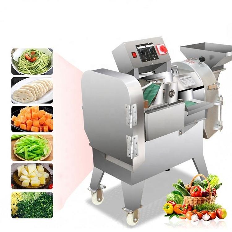 High Quality lettuce Green Onion Vegetable Chopper/ Cucumber Carrot Cutting Machine /Potato Fruit Vegetable Cutter