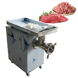 Professional factory used meat mincer steel electric mincer meat grinder machine